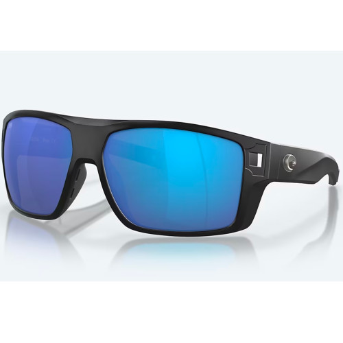 DIEGO 11 MATTE BLK W BLUE MIRROR 580G