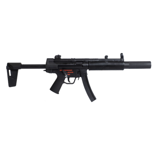 CENTURY Century Arms AP5-SD Pistol 9mm Luger 30rd Magazines (2) 5.75" 1/2x28 Threaded Barrel Black with Brace HG7886MB-N