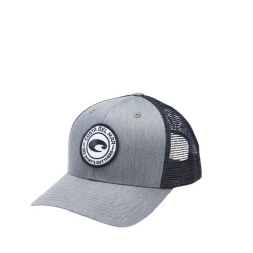 COSTA MADALLION TRUCKER HAT GRAY OSFA