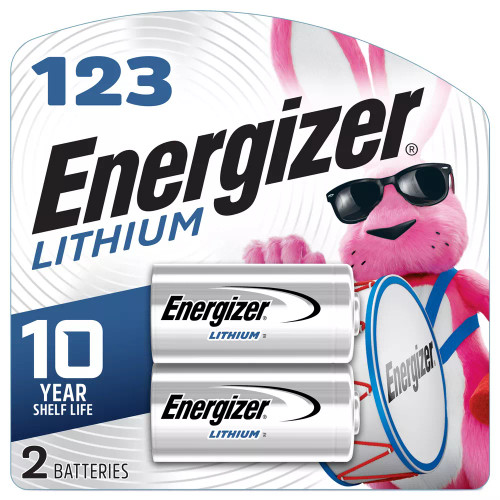 ENERGZER 123 LITHIUM 3VOLT 2PK BATTERY