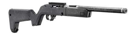 RUGER Ruger 10/22 Carbon Fiber Takedown 22 LR 10+1 16.10" Carbon Fiber Threaded Barrel, Black Receiver w/Scope Rail, Textured Black w/White Specks Magpul X-22 Backpacker Synthetic Stock - 32034 RUGER-32034