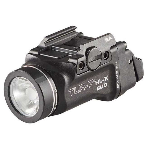 STREAMLIGHT Streamlight TLR-7 HL-X SUB USB Black 6000 Series Aluminum 1000 Lumens- 69506 STREAM-69506