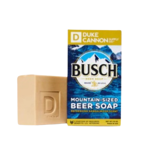 DUKE CANNON DUKE CANNON BUSCH BEER SOAP SADALWOOD 10OZ DUKCAN-01BUSCH1