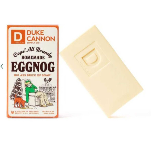 DUKE CANNON DUKE CANNON HOMEMADE EGGNOG SOAP TOASTED NUTMEG/MUSK 10OZ DUKCAN-1000003
