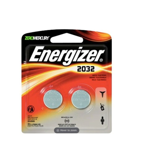 ENERGIZER 2032 2 COIN CELL BATTERY 3VOLT