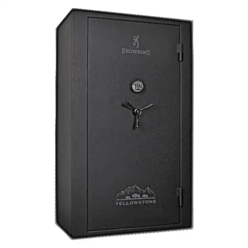 BROWNING Browning Yellowstone Series 49 Tall Matte Black Gun Safe BROWN-YS49T-BLKDMD-BC-E