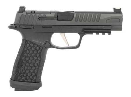 SIG SAUER Sig Sauer P365 Fuse Compact 9mm Luger 17+1 4.30" Black DLC Barrel, Black Nitron Stainless Steel Optic Ready/Serrated Slide, Black Stainless Steel Frame w/Picatinny Rail, Black LXG Grip SIG-365XF-9-BFO-MS