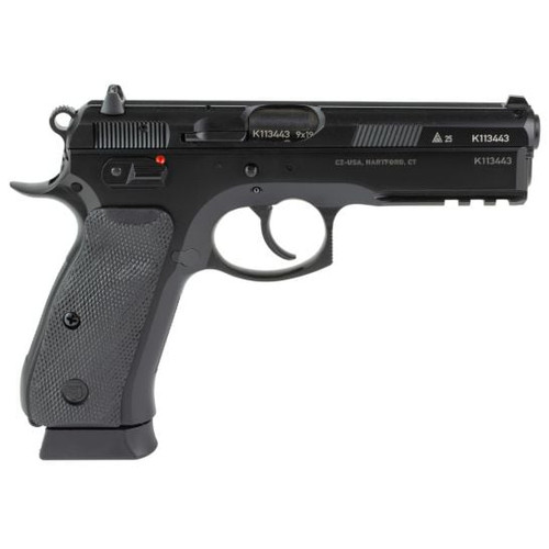 CZ 75 SP-01 50th Anniversary 9mm Pistol Semi-Auto 4.6in Black 2-19rd Mags