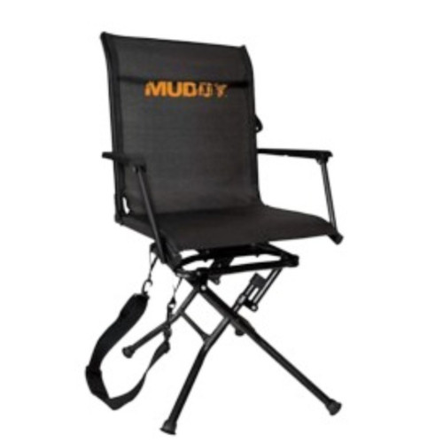 MUDDY SWIVEL-EASE GROUND SEAT BLACK