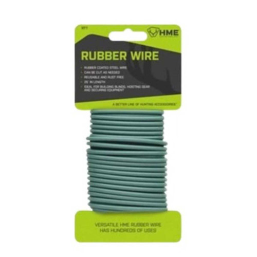 GSM - HME HME RUBBER TWIST TIE COATED STEEL 25FT GREEN HME-RTT