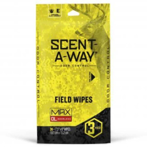 GSM - HUNTER SPECIALTIES HUNTER SPECIALTIES SCENT AWAY FIELD WIPES 24PK HTRSP-HS-SAW-07795