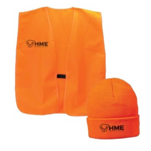 GSM - HME HME ORANGE VEST/BEANIE OSFA HME-VESTKC-OR