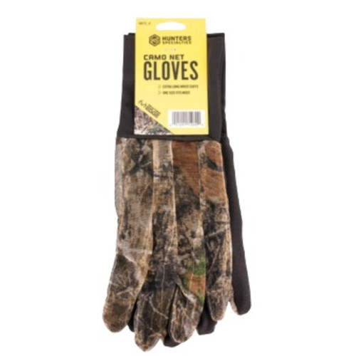 HUNTER SPECIALTIES MESH GLOVES OSFA REALTREE EDGE CAMO