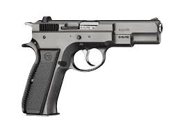 CZ CZ Model 75 Legend 9mm 16rd Bbl Blued Steel Fixed Sights Manual Safety Black Plastic Grips Hammer Fired Metal Framed Full-Size Handgun - 99026 CZ-99026
