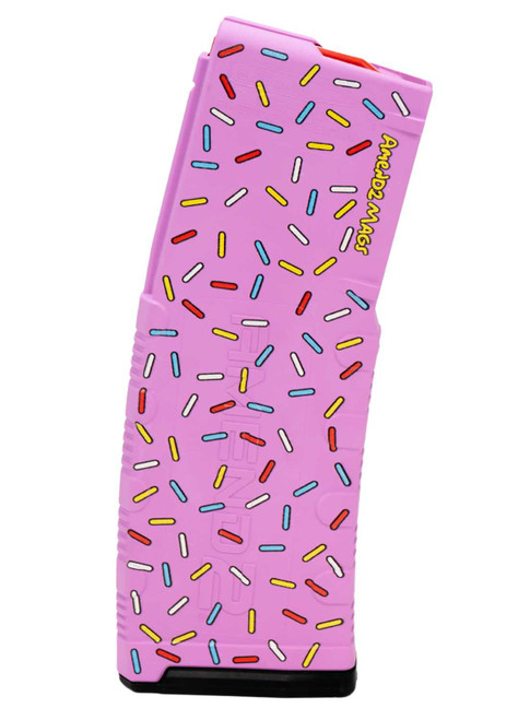 AMEND 2 Amend2 MOD-2 Sprinkle Donut 30rd Fits AR-15 Pink Sprinkles Polymer Magazine - 556SPRINKLE30 AMND2-556SPRINKLE30