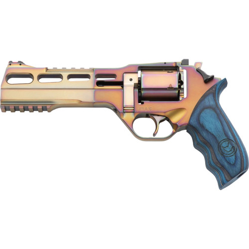 Chiappa Rhino 60DS Revolver 357 Mag 6" Nebula Finish / Blue Grip 6 Shot - 340.301