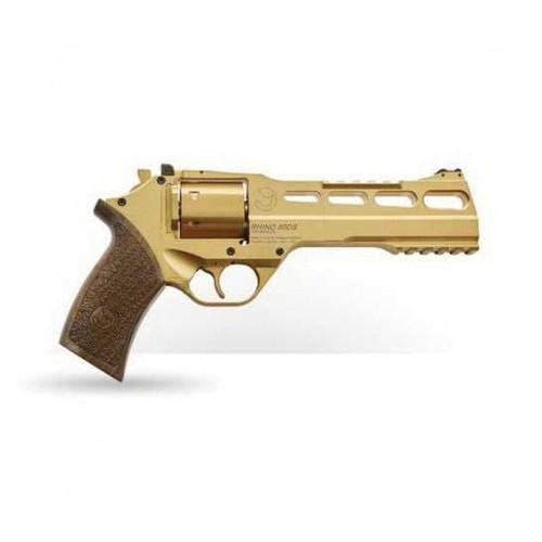 CHIAPPA Chiappa Rhino 60 DS 357 Mag Revolver 6rd 6in Barrel Gold Cerakote - 340.225 CHIAPPA-340.225