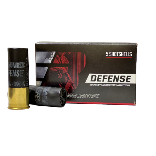 BARNES Barnes Defense 12 Gauge 2.75" 9 Pellets 00 Buck Shot 5 Per Box - 32009 BARNES-32009