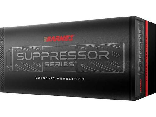 BARNES Barnes Suppressor Series Subsonic 308 Win Ammo 205gr Sierra GameKing Jacketed Hollow Point 20/ct BARNES-32531