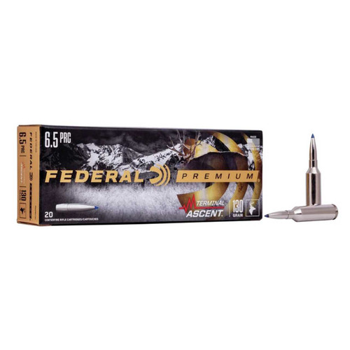 FEDERAL FEDERAL TERMINAL ASCENT 6.5PRC 130GR BOAT-TAIL 20RD FEDRL-P65PRCTA1