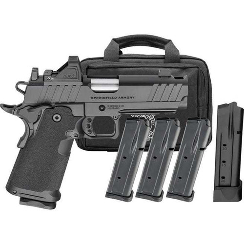 SPRINGFIELD ARMORY Springfield Armory Prodigy Comp 9mm Pistol 17rd (3) 20rd (1) 4.25" Barrel Black w/ Viridian Optic - PH9117AOS-COMP-PAC SPRING-PH9117AOS-COMP-PAC