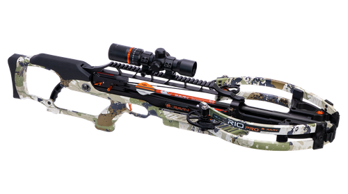 RAVIN Ravin R10 PRO XK7 Camo Crossbow - 420FPS Versa-Draw Silent Cocking Trac-Trigger Helicoil w/450 FPS Illum Scope & 3 .003 Arrows - R017 RAVIN-R017