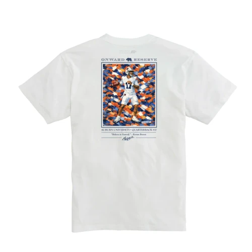 Onward Reserve Auburn Byrum Brown Tee Shirt