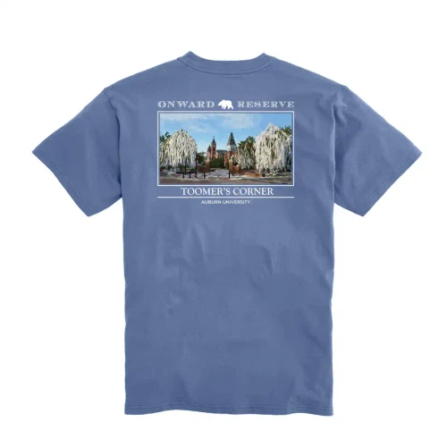 ONWARD RESERVE Onward Reserve Auburn Samford Hall Tee Shirt AUBURN SAMFORD HALL TEE