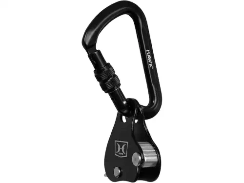 GSM - HAWK HAWK Ascender and Aluminum Carabiner HWK-ASCDR