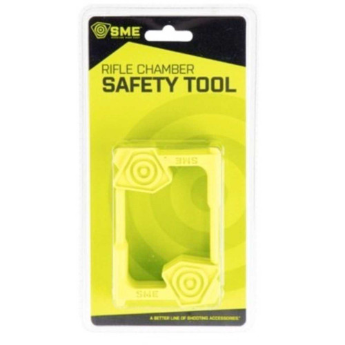 GSM- SHOOTING MADE EASY SME CHAMBER SAFETY FLAG RIFLE/SHOTGUN/PISTOL MED GREEN 6PK SME-CFLG-MD