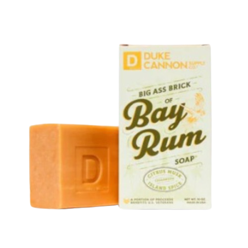 DUKE CANNON BIG ASS BRICK OF BAY RUM SOAP CITRUS MUSK/CEDARWOOD/SPICES 10OZ