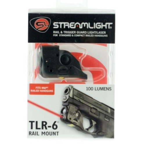 STREAMLIGHT TLR-6 FLASHLIGHT 100L GUN-LIGHT BLACK