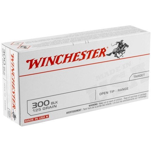 WINCHESTER USA TARGET AND RANGE 300BLK 125GR FMJ 20RDS