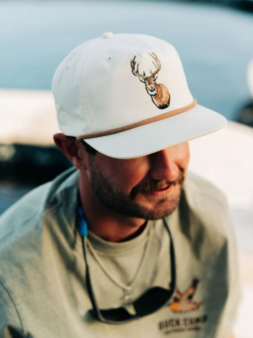 Duck Camp Grandpa Hat - Whitetail Deer