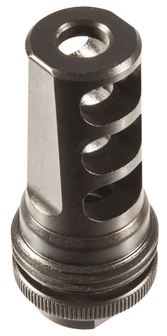 SilencerCo ASR Muzzle Brake Black Steel with 5/8"-24 tpi Threads for 338 Cal - AC857