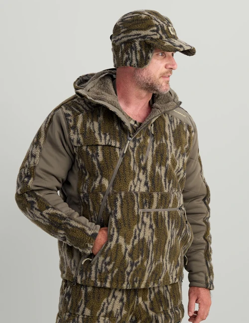 Nomad Outdoor Cottonwood VX3 Jacket in Mossy Oak Bottomland