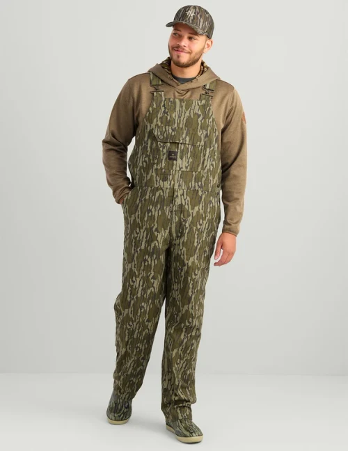 Nomad Outdoor Rub Line Camo Overall in Mossy Oak Bottomland