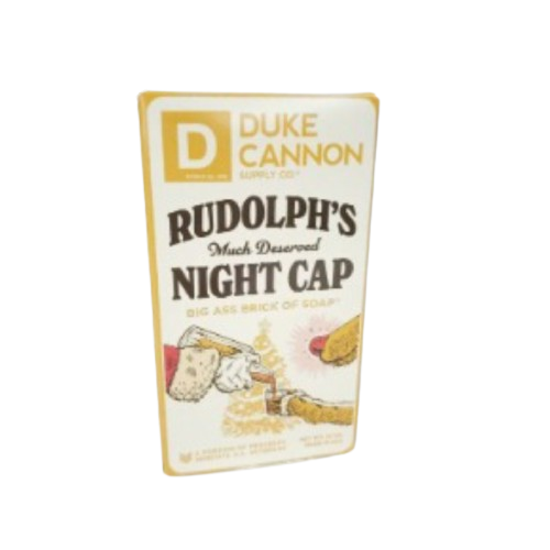 DUKE CANNON RUDOLPHS NIGHT CAP SOAP CINNAMON/ANTIQUE WOOD 10OZ