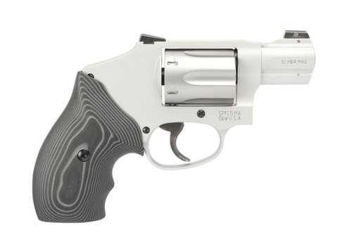 Smith & Wesson Model 632 Ultracarry 32H&R Mag Revolver - Black & Gray G10 Grips