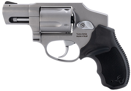 Taurus 650 Small 357 Mag/38 Special+P 5 Shot 2" SS Barrel, Cylinder & Frame, Black Rubber Grip, Transfer Bar Safety, Concealed Hammer Revolver