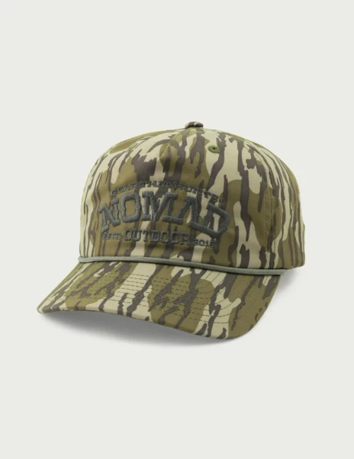 Nomad Outdoor Southern Heritage Mesh Trucker Hat - Mossy Oak Bottomland Camo