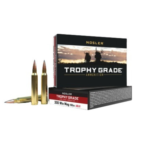 NOSLER TROPHY GRADE ACCUBOND 300WIN 190GR POLYTIP 20RDS