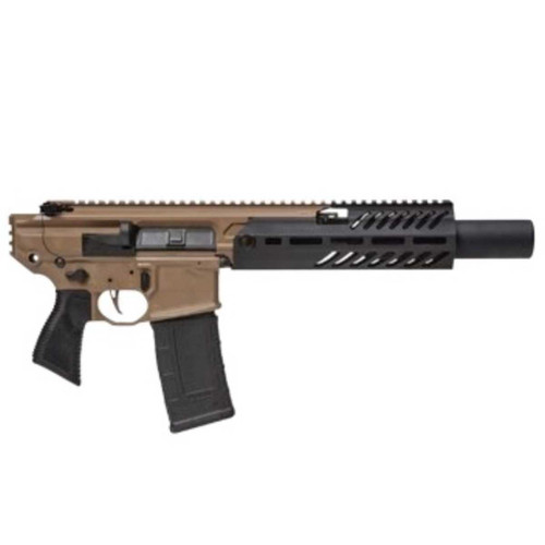 SIG SAUER Sig Sauer MCX Rattler Canebrake 300 Blk 5.5" Bbl Blk/Coy Semi Pistol w/ SD-MLOK Handguard (1) 30rd Mag - PMCX-300B-5B-TAP-CANE-NB SIG-PMCX-300B-5B-TAP-CANE-NB