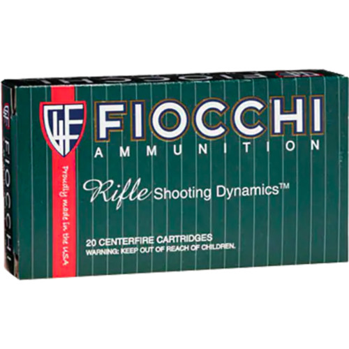 FIOCCHI FIELD DYNAMICS 308WIN 165GR SOFTPOINT 20RDS