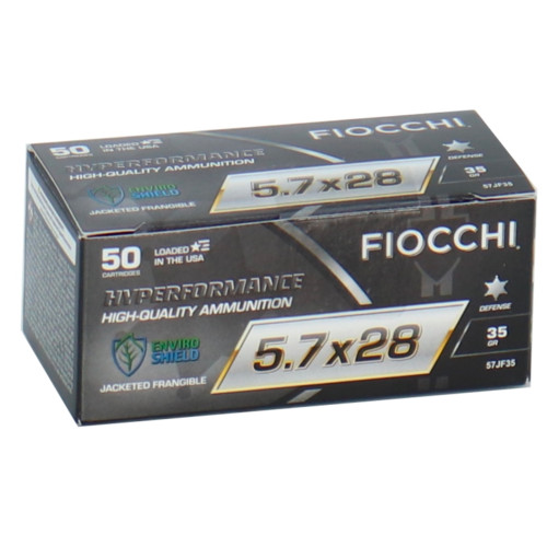 FIOCCHI HYPERFORMANCE 5.7X28MM 35GR JF 50RDS