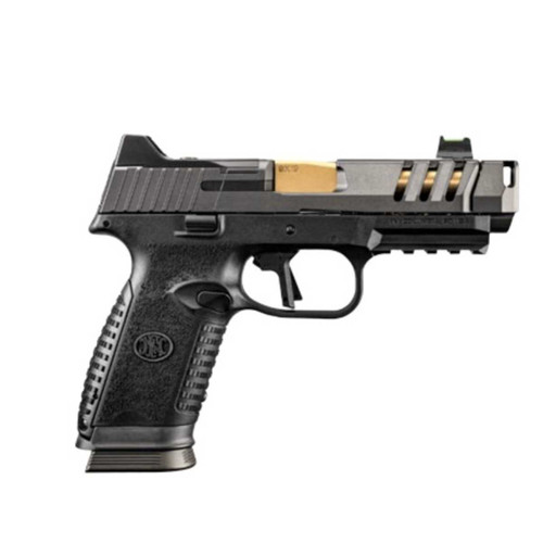 FN AMERICA FN 509 CC Edge XL Handgun 9mm Luger 17rd Magazines(3) 4.2" Barrel Compensator Black/Gray - 66-101714 FN-66-101714