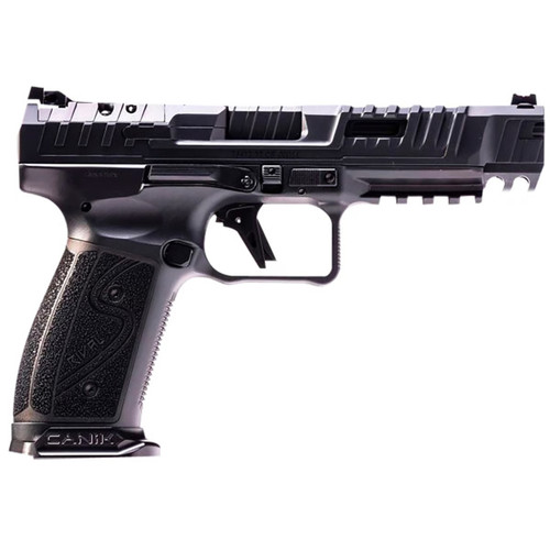 CANIK SFX RIVAL-S 9MM PISTOL SEMI-AUTO 5IN BLACK OPTIC READY 2-18RD MAGS MANUAL SAFETY