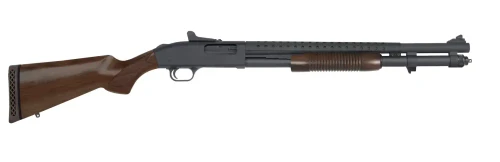 MOSSBERG Mossberg 590A1 Retrograde 12ga 3" Shotgun 8rd 20" Barrel Parkerized/Walnut - 51665 MOSS-51665