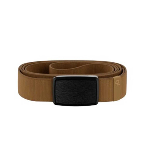 GROOVE LIFE GROOVE LIFE LOW PROFILE BELT OSFA BUCK/BLACK ALUMINUM/FABRIC GROOVE-B11-003-OS
