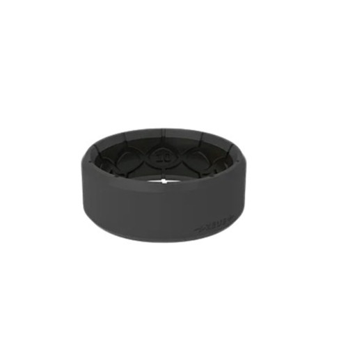 GROOVE LIFE ZEUS RING SIZE:12 MIDNIGHT BLACK SILICONE